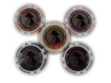 Mallette 500 Jetons - Outlaws