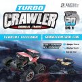 RC Turbo Crawler - Tlguid avec Chenilles 4 Roues Motrices