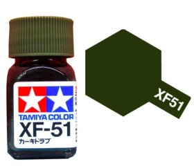Tamiya Émail - XF-51 Khaki Drab