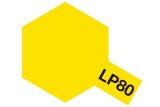 Tamiya Lacquer Paint Lp-80 Flat Yellow / Peinture Lacque Jaune Mat