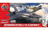 Starter Set - Supermarine Spitfire & F-35 B Lightning II 1/72