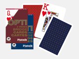 Piatnik - Jeu De Carte Opti Poker Bleu/Rouge