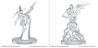 D&D Unpainted Mini WV28 Ice Mephit & Dust Mephit
