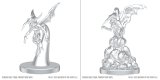 D&D Unpainted Mini WV28 Ice Mephit & Dust Mephit