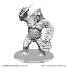D&D Unpainted Mini WV28 Classic Yeti