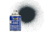 Revell Peinture en Aérosol Acrylique 100ml: Anthracite Grey Mat / gris mat