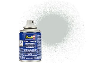 Revell Peinture en Aérosol Acrylique 100ml: Light Grey, Silk / gris pâle satiné