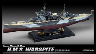 Academy Queen Elizabeth Class H.M.S. Warspite 1/350 Model Kit