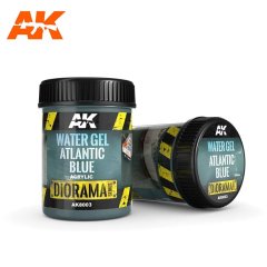 AK Interactive - Water Gel Atlantic Blue 250ml 