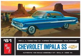 AMT - 1961 Chevrolet Impala SS 1/25