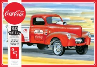 AMT 1940 Willys Pickup Coca-Cola 1/25