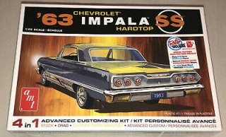 AMT - 1963 Chevrolet Impala SS Hardtop 1/25