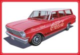 AMT 1963 Chevy II Nova Station Wagon - Coca-Cola 1/25