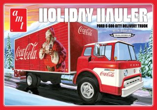 AMT Ford C-600 City Holiday Delivery Truck Coke 1/25