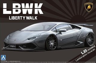 Aoshima - LBWK Lamborghini Huracan 1/24