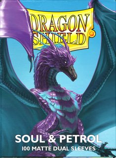 Dragon Shield Sleeves Dual Matte - Soul & Petrol