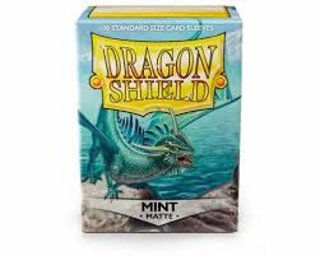 Dragon Shield Sleeves - 100 - Mint Matte