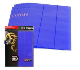 Pages 18 Pocket Sideload 10/Pack - Blue
