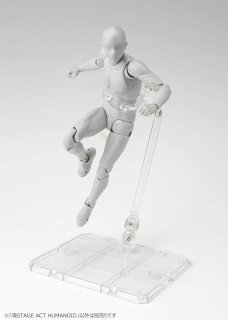 Bandai Tamashii Stage Act 4 For Humanoid Stand Support Clear
