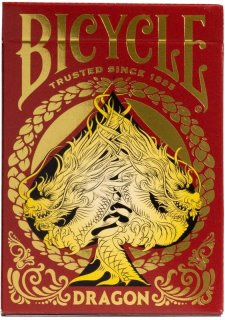 Bicycle Cartes à jouer - Red Dragon