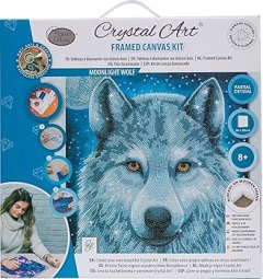 Crystal Art Framed Canvas Kit Mystic Beauty