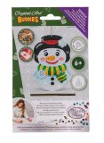 Crystal Art Buddies Diamond Painting Ornaments Kit Snowman