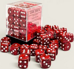 Chessex - Speckled 36 Dés 6 Lava Stone 12mm