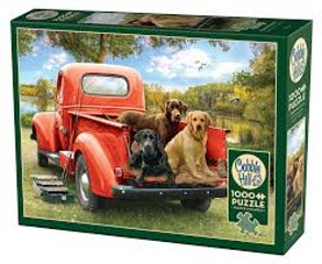 Cobble Hill Puzzle - 1000 Pcs - Fishing Friends