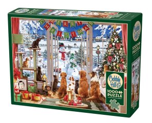 Cobble Hill - 1000 Pcs Puzzle - Christmas Visitors