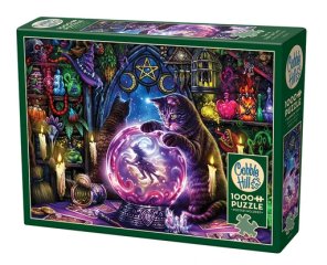 Cobble Hill - 1000 Pcs Puzzle - Time to Feed the Cats