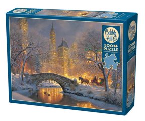 Cobble Hill - 500 Pcs Puzzle - Winter in the Park
