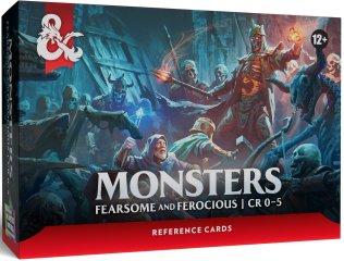 DND Reference Cards Monsters Fearsome And Ferocious