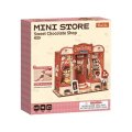 Rolife Sweet Chocolate Shop DIY Miniature House Kit (98 PCS)