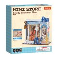 Rolife Melody Instrument Shop DIY Miniature House Kit (63 PCS)