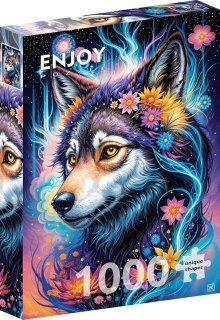 Enjoy - Magical Wolf Portrait