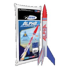 Estes Alpha Bagged Skill 1 Flying Model Rocket Kit