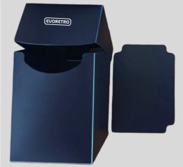 EvoRetro Plastic Deck Box Blue/Bleu