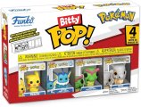 Funko Pop! 4 PK Pokemon Bitty Pop! Pikachu - Vaporeon - Caterpie - Cubone