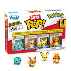 Funko Pop! Bitty Pop Pokémon 4 Pack (Bulbasaur - Flareon - Pichu - Charizard)