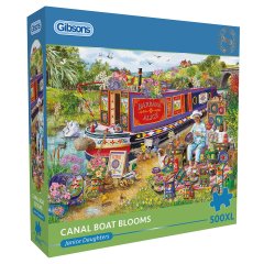 Gibsons - Canal Boat Blooms 500XL pcs
