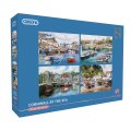 Gibsons - Cornwall By The Sea 4 x 500 pcs