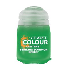 Contrast - Striking Scorpion Green