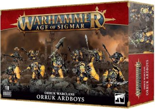 Warhammer Age Of Sigmar Orruk Warclans - Orruk Ardboyz