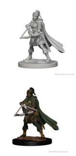 D&D Unpainted Minis: Human Female Ranger