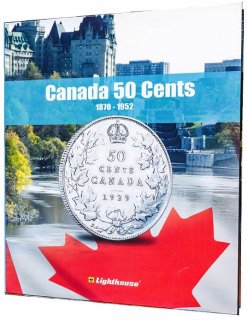 Album Vista Canada 50 Cents Vol.1 (1870-1952)
