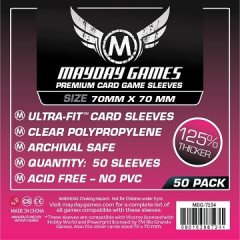 Mayday Premium Small Square Sleeves 70x70mm