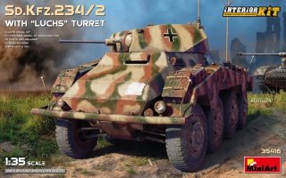 MiniArt - Sd.Kfz.234/2 Luchs Turret Interior Kit 1/35