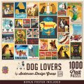 Dog Lovers Vintage Collage