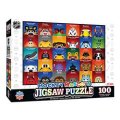 Master Pieces Hockey NHL Mascottes Puzzle 100 Pcs