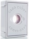 Card Caddy Blanc / Boitier à Cartes qui Transforme en Plateau à cartes.